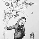 My project in Surrealistic Fineliner Illustration course. Traditional illustration, Pencil Drawing, Drawing, Realistic Drawing, Artistic Drawing & Ink Illustration project by Sara Phillips - 06.27.2021