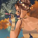 Mi Proyecto del curso: Retratos digitales de fantasía con Photoshop Ein Projekt aus dem Bereich Traditionelle Illustration, Zeichnung, Digitale Illustration, Porträtzeichnung, Digitale Zeichnung und Digitale Malerei von maria camila almanza plaza - 10.07.2021