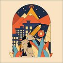 Compilado de ilustraciones digitales 01. Un progetto di Illustrazione tradizionale e Design di Roque Gonzalez Bordon - 28.06.2021
