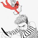 Cosa del Diablo Ein Projekt aus dem Bereich Motion Graphics, Traditionelle Illustration und Musik von Alberto Flores Solano - 11.06.2021
