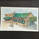 My project in Architectural Sketching with Watercolor and Ink course. Un proyecto de Bocetado, Dibujo, Pintura a la acuarela, Ilustración arquitectónica, Sketchbook e Ilustración con tinta de Tulin Azim - 25.06.2021