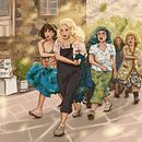 Mamma Mia book . % Mar Bass tarafından hazırlanan Geleneksel illüstras, Ve on projesi - 06.28.2021