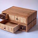 Joyero "night & day". Un proyecto de Diseño, creación de muebles					, Artesanía, Diseño de interiores, Carpintería y Creatividad de Israel Martín - 28.06.2021