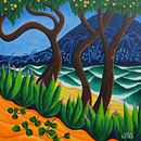 "Pais Tropical"Lula Cicala. Un projet de Illustration traditionnelle , et Créativité de Lula Cicala - 29.06.2021