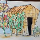Meu projeto do curso: Relatos ilustrados: da ideia ao papel. Traditional illustration, Fine Arts, Painting, Pencil Drawing, Drawing, Watercolor Painting, Children's Illustration, and Narrative project by alexandre_tenorio - 06.29.2021