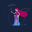 Mi Proyecto del curso: Batera . Animație și animație 2D de JhonB Mlk - 06.28.2021