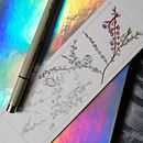 Separador de libros. Un progetto di Illustrazione tradizionale, Pittura e Pittura ad acquerello di tomoe_v - 28.08.2020
