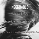 Insondable - Proyecto performático. Design, Set Design, Lighting Design, Stor, telling, and Script project by Maia Doudchitzky - 06.30.2021