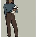 Mon projet du cours : Illustration de personnages dynamiques. Un proyecto de Ilustración tradicional, Diseño de personajes, Cómic, Creatividad, Dibujo, Dibujo digital y Manga de Laura Pourtier - 30.06.2021