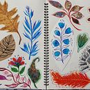 Il mio progetto del corso: Tecniche di illustrazione per sbloccare la tua creatività. Een project van  Ontwerp, Traditionele illustratie,  Beeldende kunst, Schilderij,  Creativiteit, Creativiteit met kinderen y Sketchbook van mor_ghana - 01.07.2021