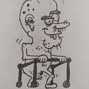 Meu projeto do curso: Introdução à criação de personagens estilo cartoon. Traditional illustration, Character Design, and Drawing project by Marcos Saulo Rocha - 06.28.2021