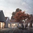 Ullerød Church. Un proyecto de Visualización arquitectónica, Arquitectura, Ilustración arquitectónica, 3D, Modelado 3D y Post-producción fotográfica		 de Sonny Holmberg - 14.10.2019