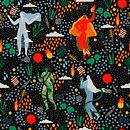 Mi Proyecto del curso: Ilustración vectorial de patrones desde cero. Un proyecto de Diseño, Ilustración tradicional, Pattern Design y Estampación de Ana Romero - 01.07.2021