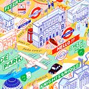 My project in Isometric Map Illustration: Capture a City's Vibrancy course. Un proyecto de Ilustración tradicional, Infografía, Dibujo, Ilustración digital, Dibujo artístico y Pintura digital de Jess Wilson - 02.07.2021
