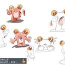 Fiche perso Globulle Ein Projekt aus dem Bereich Traditionelle Illustration, Design von Figuren, Kinderillustration und Erzählung von Frederic Raillot - 02.07.2021