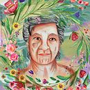 Mi Proyecto del curso: Retrato ilustrado en acuarela. Un proyecto de Ilustración tradicional, Bellas Artes, Pintura, Dibujo, Pintura a la acuarela, Dibujo de Retrato y Dibujo artístico de Eva Maria Tellez - 03.07.2021