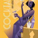 Mi Proyecto del curso: Ilustración digital estilo art déco. Un progetto di Illustrazione tradizionale, Belle arti, Design di poster  e Illustrazione digitale di Zaid Trejo - 03.06.2021