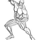 Mi Proyecto del curso: Ilustración para cómics: anatomía de un superhéroe. Projekt z dziedziny Trad, c, jna ilustracja, Projektowanie postaci, Komiks, R, sunek ołówkiem, R i sunek anatomiczn użytkownika Manuel Rincon - 04.07.2021