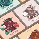 Microtea · Ilustraciones para marca de té.. Un proyecto de Ilustración tradicional, Diseño, Packaging, Br e ing e Identidad de David Comerón - 05.07.2021