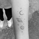 Celestial Tattoos. Un proyecto de Diseño de Ella Storm - 05.07.2021