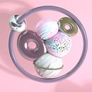 Meu projeto do curso: Design 3D para Instagram com Cinema 4D . 3D, pemodelan 3D, Dan desain 3D proyek oleh Natália Aly - 07.06.2021