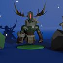 Guardian of the forest . Design de personagens projeto de Carlos Salinas - 05.07.2021