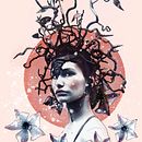 Mi Proyecto del curso: Retrato ilustrado con Photoshop. Un progetto di Disegno, Illustrazione digitale, Disegno di ritratti e Disegno digitale di Noemi Samantha Salazar Guerrero - 07.07.2021
