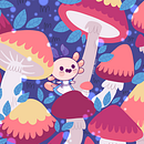 Ellie's Adventures in Wonderland. Un proyecto de Ilustración tradicional de Sara Gaiaudi - 07.07.2021