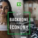TD BANK - Backbone of the Economy . Un projet de Br, ing et identité et Illustration traditionnelle de David Guzman - 01.05.2020