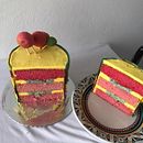 Meu projeto do curso: Cake design: técnicas modernas de decoração. DIY, and Design project by Marli Cavalcanti da Silva Nascimento - 07.07.2021