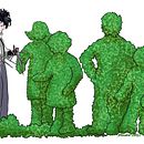 Edward Scissorhands Sticker Ein Projekt aus dem Bereich Traditionelle Illustration von Amanda Hooser - 05.07.2021