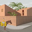 Mi Proyecto del curso: Representación gráfica de proyectos arquitectónicos . Ilustrasi tradisional, Arsitektur, Desain Grafis, Arsitektur Interior, Desain Interior, Arsitektur Lanskap, Kolase, Arsitektur Digital & Ilustrasi Arsitektur proyek oleh Emilio García - 07.08.2021