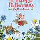 Hetty Flattermaus. Traditional illustration, Children's Illustration, and Character Design project by Julia Christians - 07.29.2019