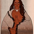 El apache. Traditional illustration project by carlosicardenas - 07.08.2021