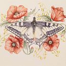 My project in Naturalist Illustrations with Watercolors: Drawing and Composition course. Projekt z dziedziny Trad, c, jna ilustracja,  R, sunek, Malowanie akwarelą, Ilustracja naturalist i czna użytkownika nico_2021 - 08.07.2021