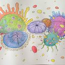 Abstracting the Urchin. Een project van Traditionele illustratie van Caryl Price - 09.07.2021