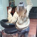 Me adelanté. Bomber Bolena es mi creación. . Un proyecto de Diseño de moda, DIY y Tejido de Jessica Martin Martin - 15.06.2021