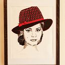 My project in Creation of Embroidered Portraits course. Embroider project by Irina Drannikova - 07.09.2021