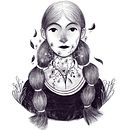 Mi Proyecto del curso: Técnicas de dibujo tradicional con Procreate. Traditional illustration, Digital Illustration, Portrait Drawing, and Digital Drawing project by Di Garcia - 07.09.2021