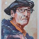 Mi Proyecto del curso: Retrato artístico en acuarela. Artes plásticas, Pintura, Pintura em aquarela, e Desenho de retrato projeto de Román Fernández - 07.07.2021