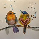 My project in Artistic Watercolor Techniques for Illustrating Birds course. Un projet de Illustration traditionnelle, Aquarelle, Dessin réaliste et Illustration naturaliste de yolandawang2008 - 10.07.2021