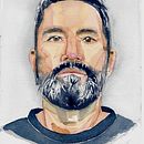 My project in Artistic Portrait with Watercolors course. Un proyecto de Bellas Artes, Pintura, Pintura a la acuarela y Dibujo de Retrato de brecko - 09.07.2021