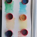 Mi Proyecto del curso: Elaboración de acuarelas artesanales. Een project van Craft,  Beeldende kunst, Schilderij, Aquarelschilderen, DIY y Kleurentheorie van Jissel Oksana Pacheco Aguirre - 10.07.2021