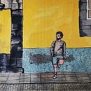 Promarker drawing. Projekt z dziedziny  R i sunek użytkownika Céline Brenier - 11.07.2021