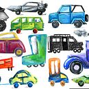 Proyecto final de La Sarigüeya. Een project van  Ontwerp, Traditionele illustratie,  Beeldende kunst, Schilderij,  Creativiteit, Creativiteit met kinderen y Sketchbook van quinterosara_a - 11.07.2021