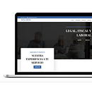 Mi Proyecto del curso: Web para Abella y Monreal. Un projet de UX / UI, Informatique, Webdesign , et Développement web de Andrea Robledo Leal - 25.11.2020