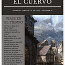 El cuervo || Portada del volumen 17 (Academia Corvus). Editorial Design project by Eline Ramirez - 07.12.2021