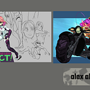 Mi Proyecto del curso: Introducción al diseño de personajes para animación y videojuegos. Ilustração tradicional, Animação, Design de personagens, Videogames, e Design de videogames projeto de anthony yataco - 13.07.2021