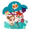 Ilustración personalizada de Princesas Dragón. Un proyecto de Ilustración tradicional, Diseño de personajes, Ilustración infantil, Ilustración editorial, Bocetado e Ilustración digital de Luján Fernández - 13.07.2021