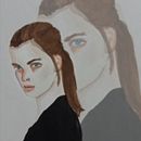 Mi Proyecto del curso: Retrato en acuarela a partir de una fotografía . Ilustrație tradițională, Pictură în acuarelă și Desen de portret de Gabriela Mercedes Sanchez - 07.08.2021